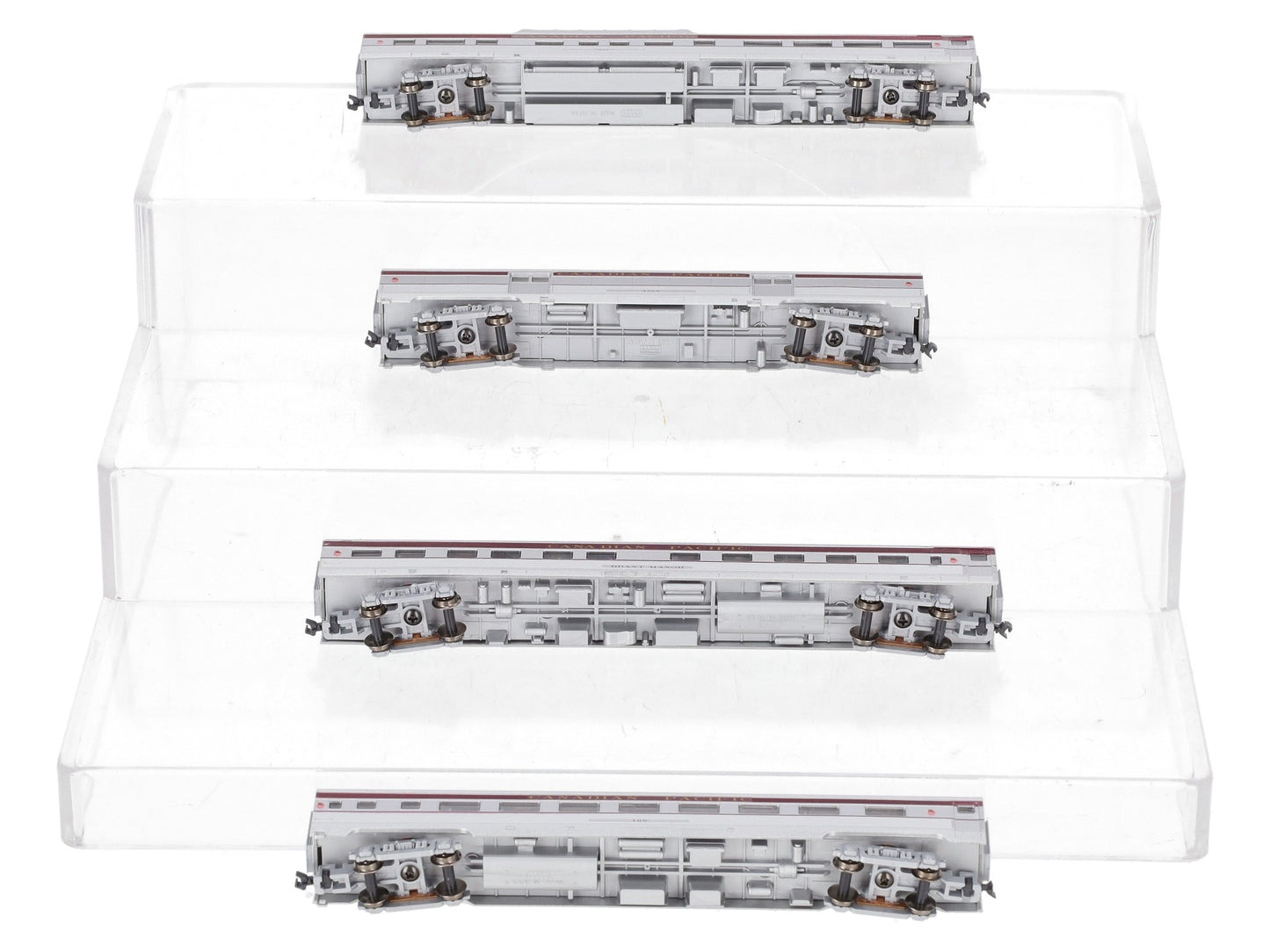 Kato 106-1601 N Scale Canadian Pacific Corrugated 4-Car Pass Set (Set B) LN/Box