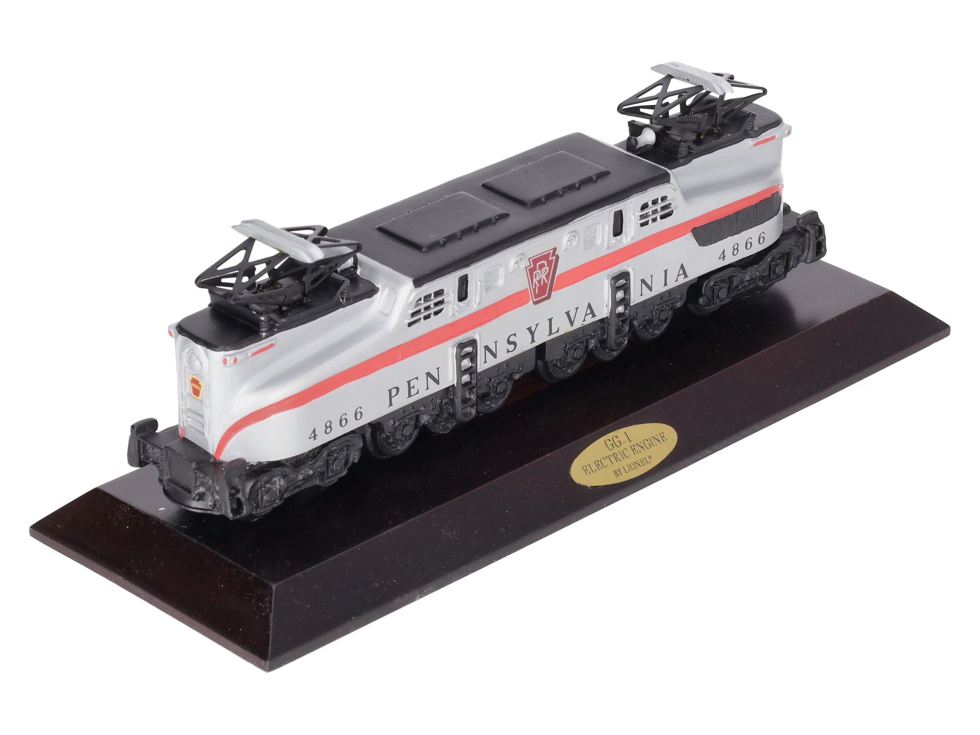 Lionel GG-1 Pennsylvania Decorative Electric Locomotive by Avon w/Base #4866 EX/Box