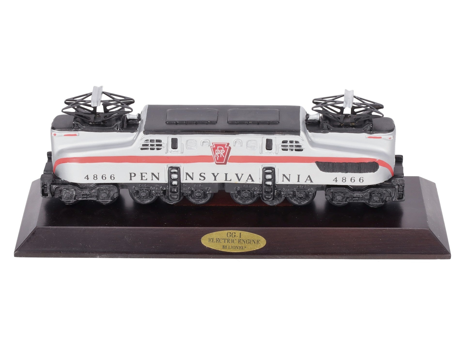 Lionel GG-1 Pennsylvania Decorative Electric Locomotive by Avon w/Base #4866 EX/Box