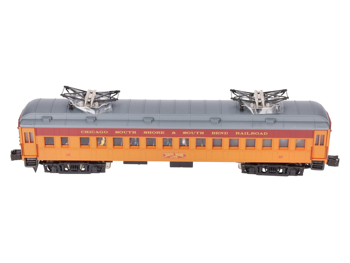 K-Line K2799-0001 O CSS&SB 15" Heavyweight Powered Interurban Car #19 LN/Box