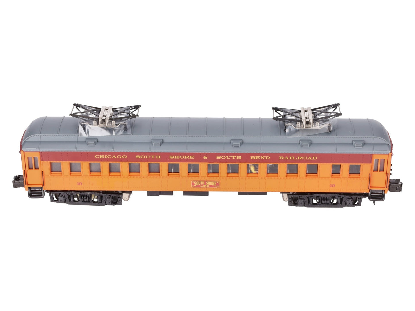 K-Line K2799-0001 O CSS&SB 15" Heavyweight Powered Interurban Car #19 LN/Box