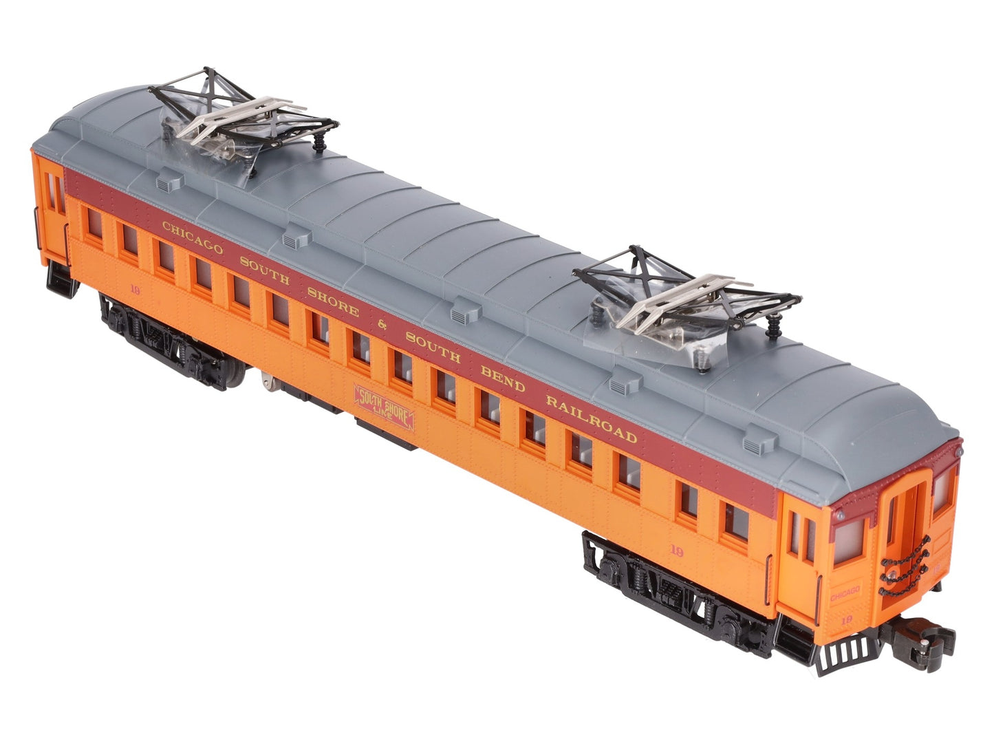K-Line K2799-0001 O CSS&SB 15" Heavyweight Powered Interurban Car #19 LN/Box