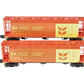 Lionel 6-11866 Government of Canada Cylindrical Hoppers (Set of 2) LN/Box