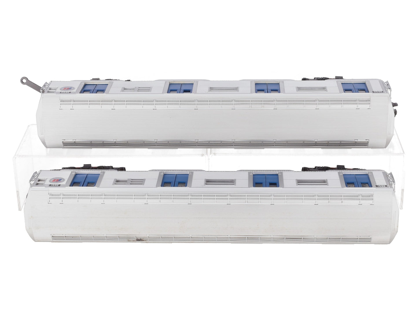 MTH 20-6637 O MTA R32 2-Car Add-On Non Powered Subway Set (Set of 2) EX