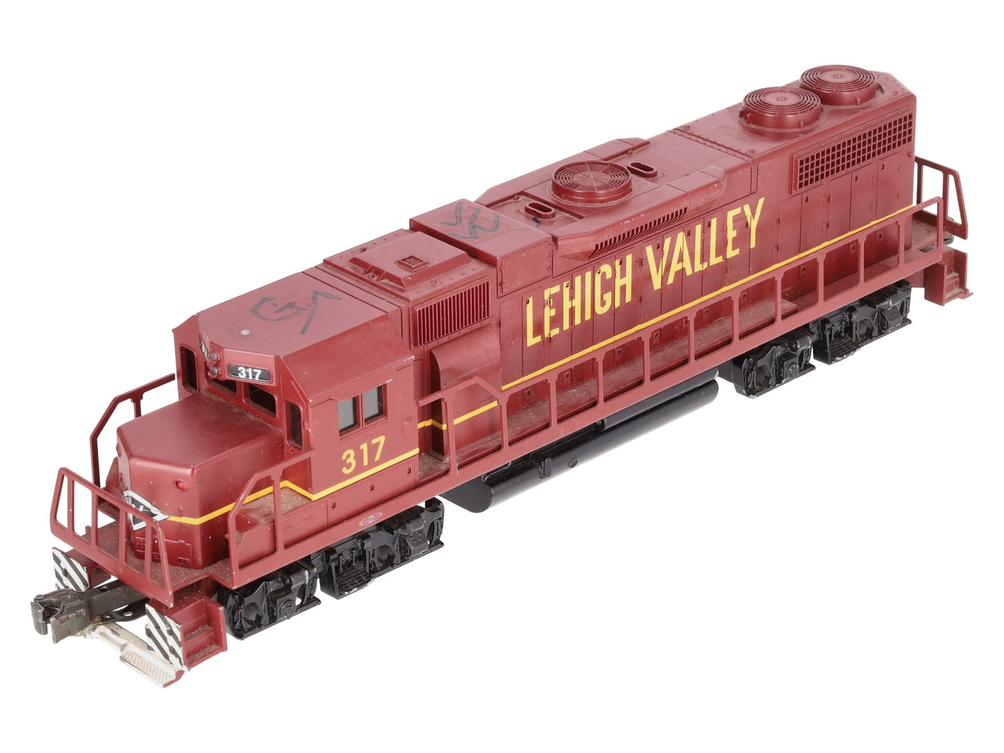 Williams O Lehigh Valley GP38AA-105 Powered Diesel Locomotive #317 VG