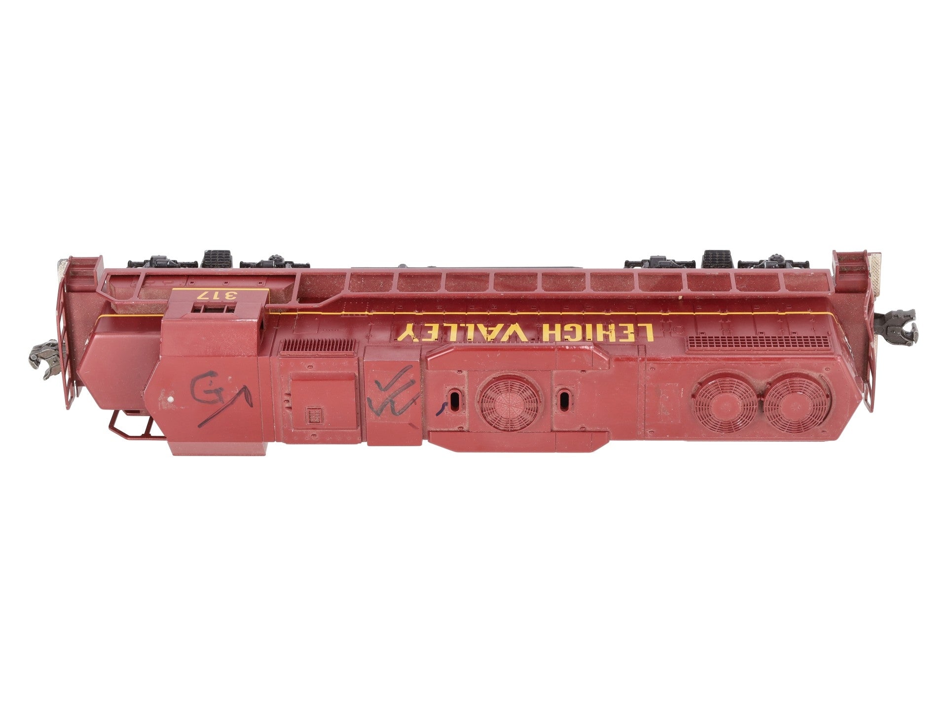 Williams O Lehigh Valley GP38AA-105 Powered Diesel Locomotive #317 VG