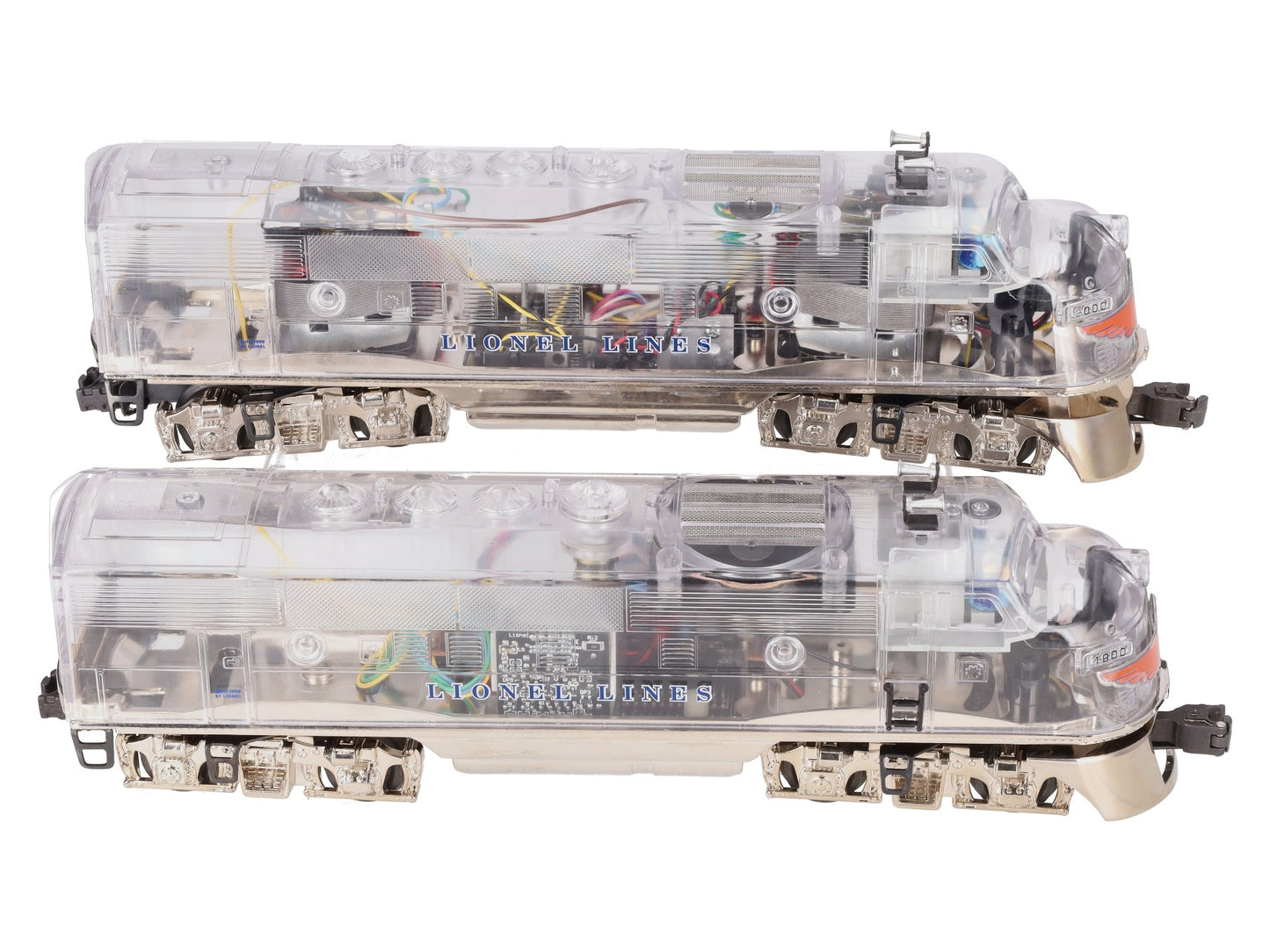Lionel 6-38150 Platinum Ghost F3 AA Diesel Locomotive Set #1900 & #2000 EX/Box