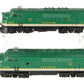 Lionel 2356 Vintage O Southern F-3 AA Diesel Locomotives VG