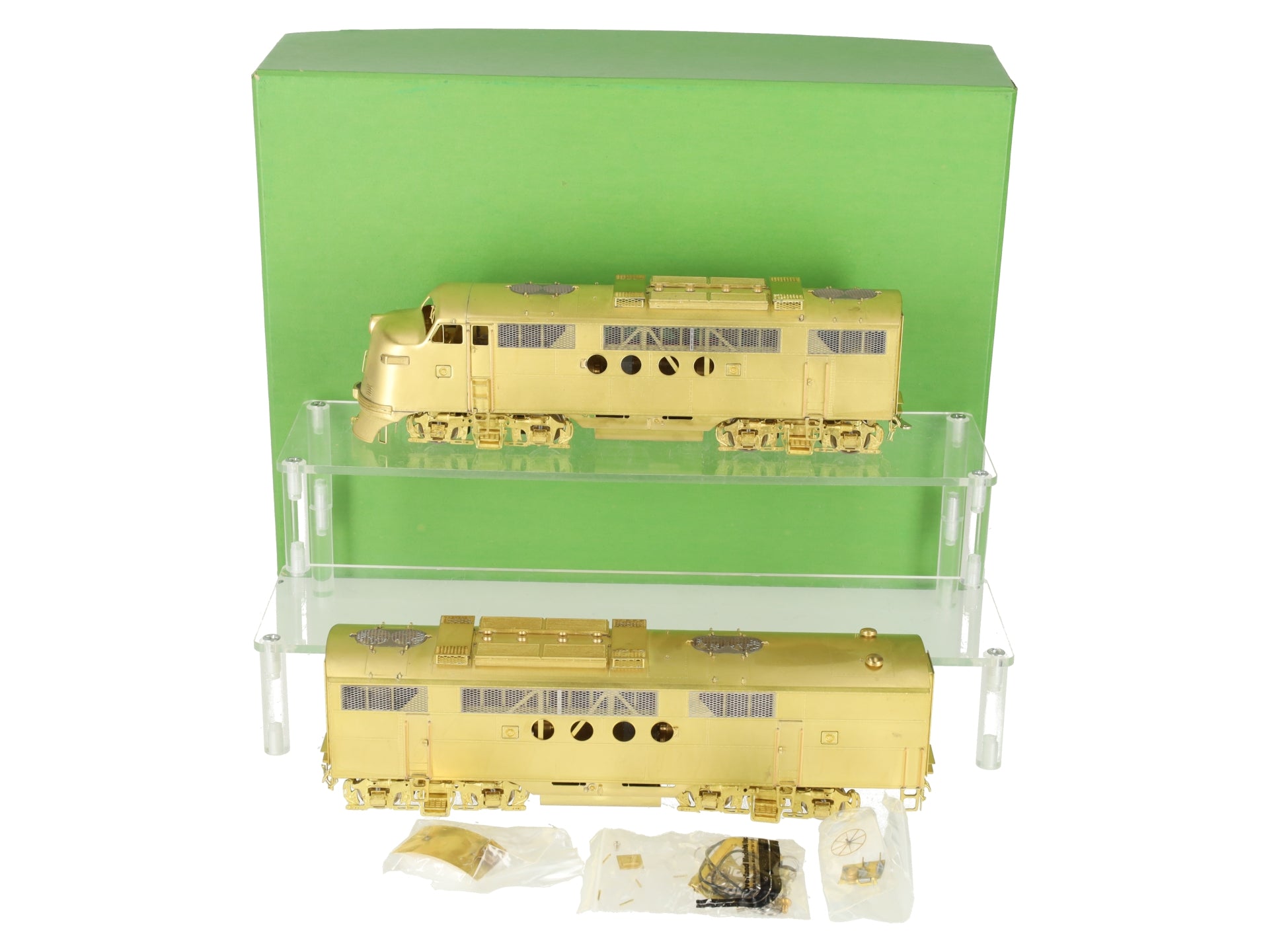 River Raisen Models OMI-4102 S Scale BRASS EMD FT A-B Diesel Set EX/Box