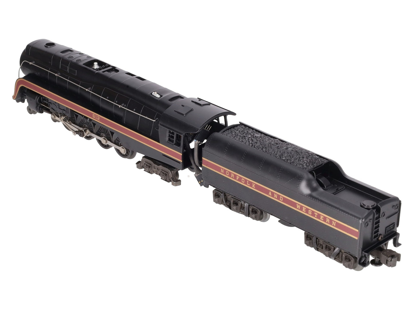 Lionel 6-18040 O Norfolk & Western 4-8-4 J Class Steam Locomotive & Tender #612 EX/Box