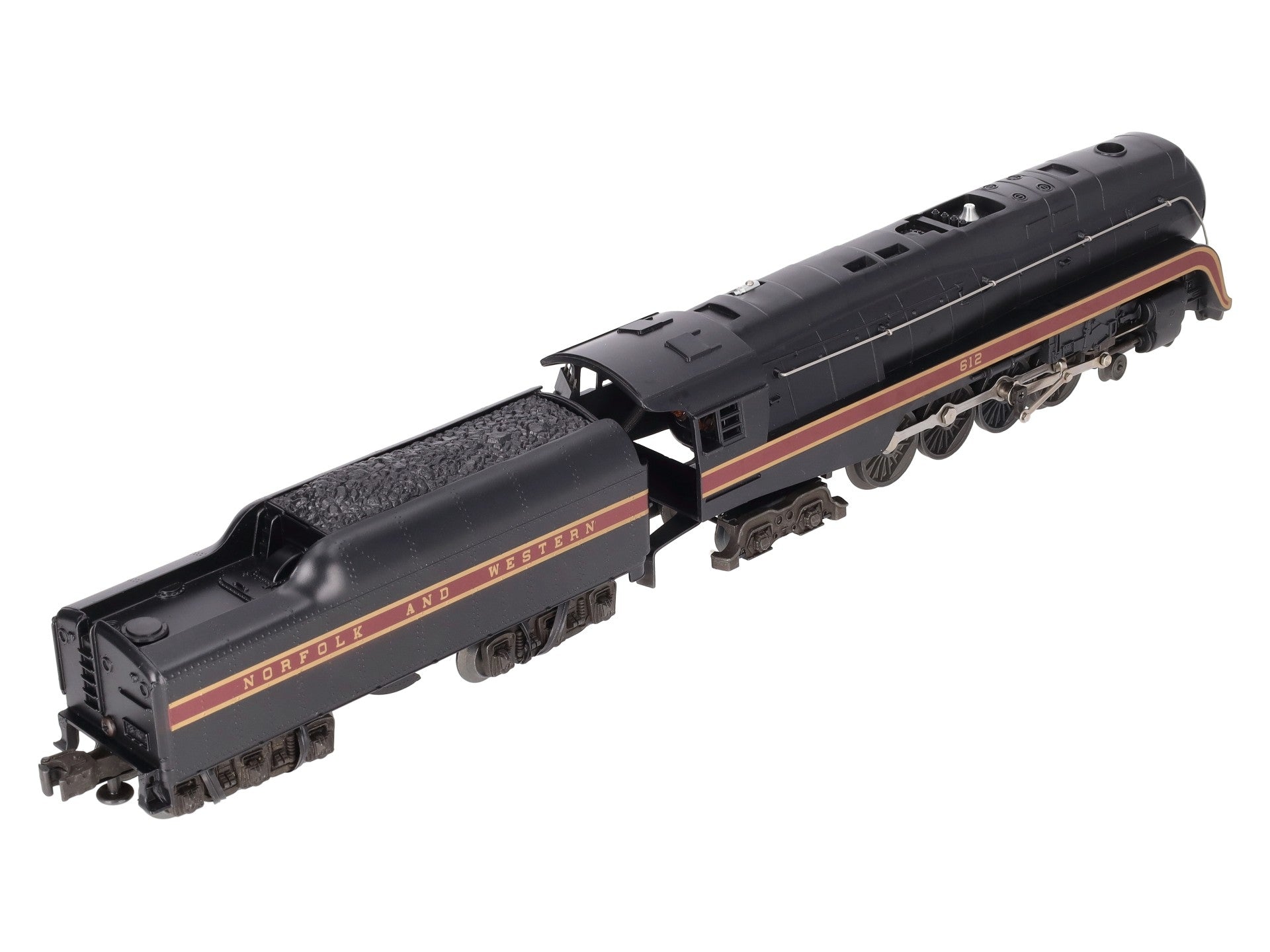 Lionel 6-18040 O Norfolk & Western 4-8-4 J Class Steam Locomotive & Tender #612 EX/Box