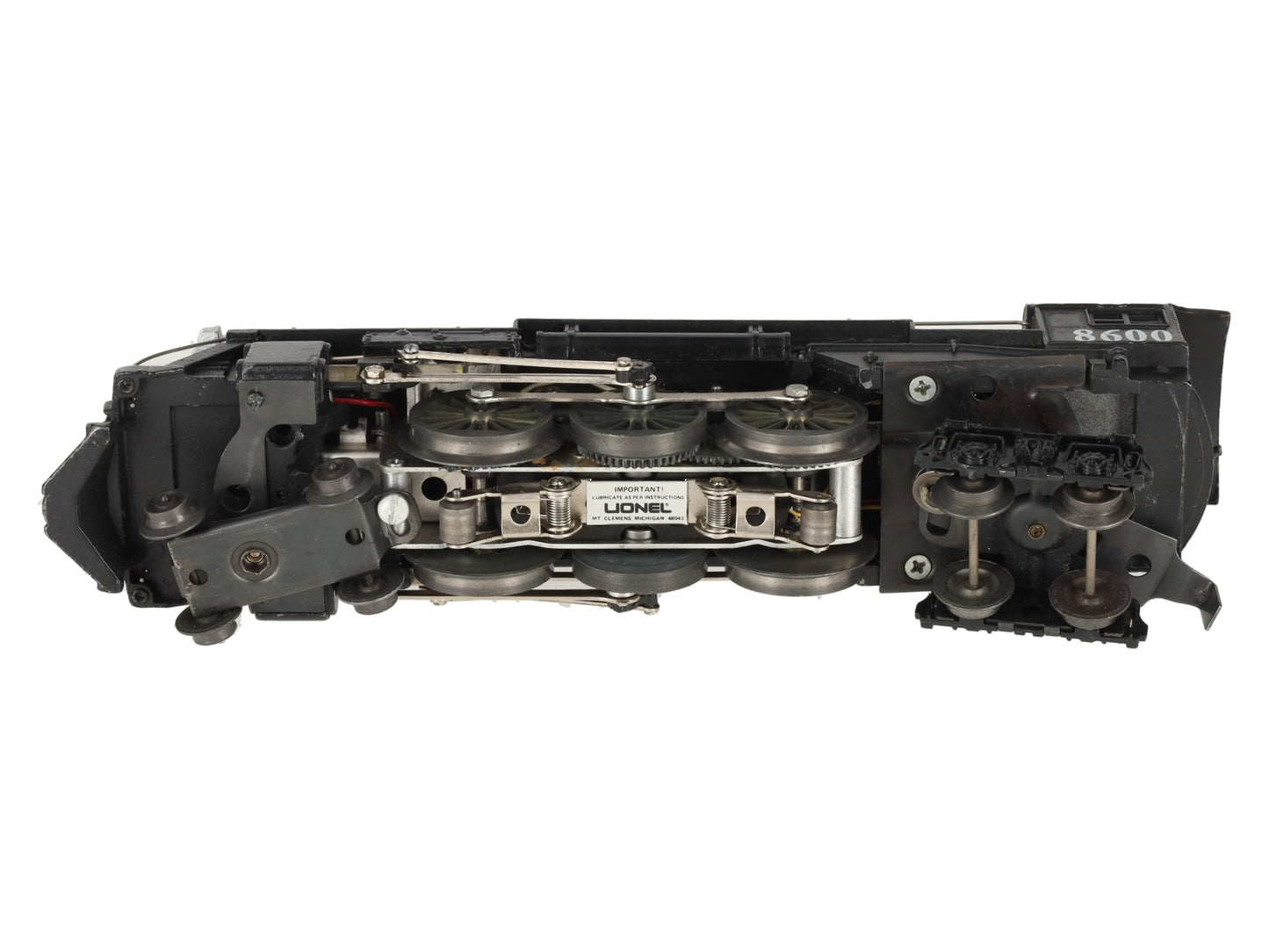 Lionel 6-8600 O Gauge 4-6-4 New York Central Die-cast Hudson Steam Locomotive VG