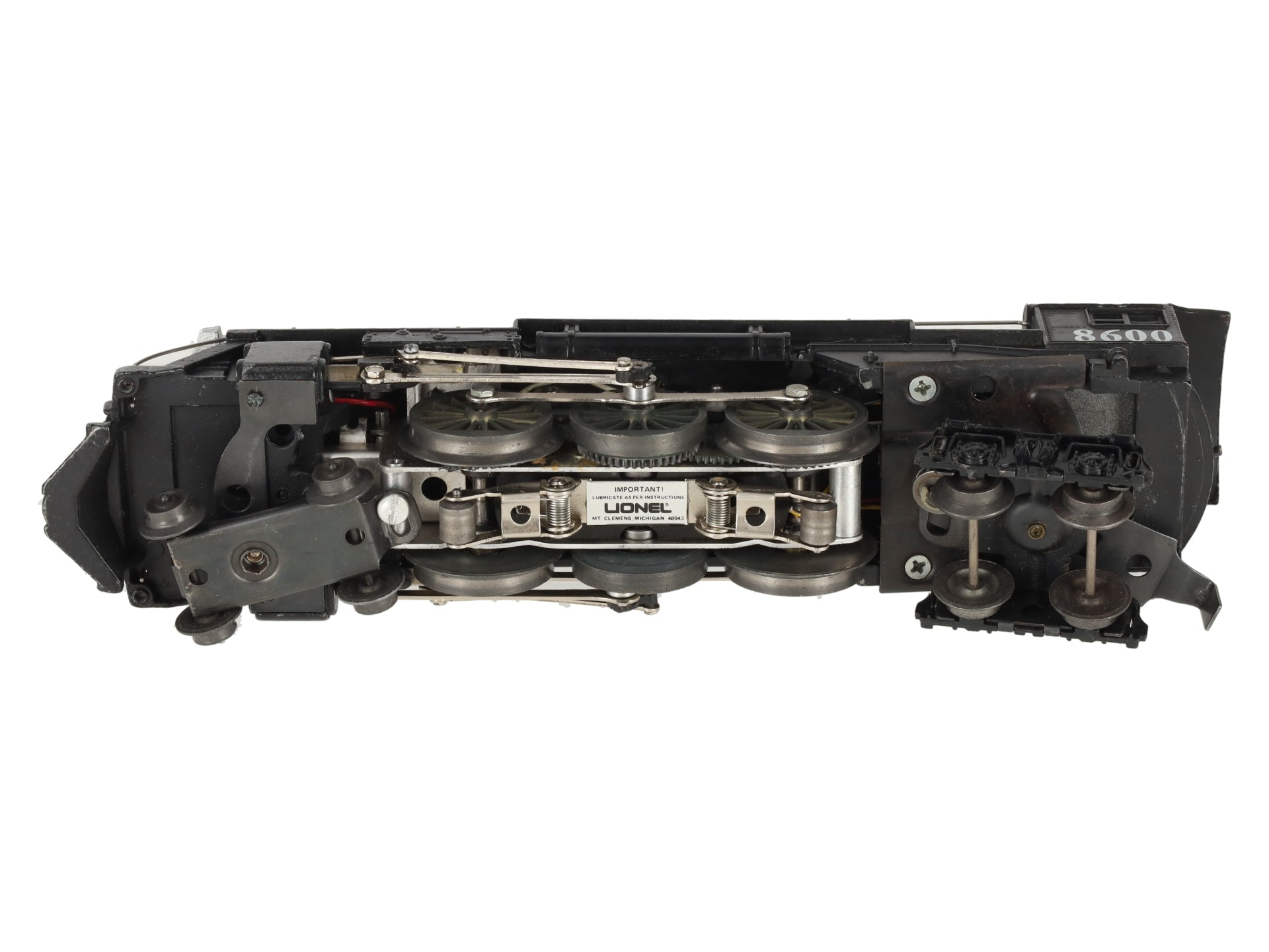 Lionel 6-8600 O Gauge 4-6-4 New York Central Die-cast Hudson Steam Locomotive VG