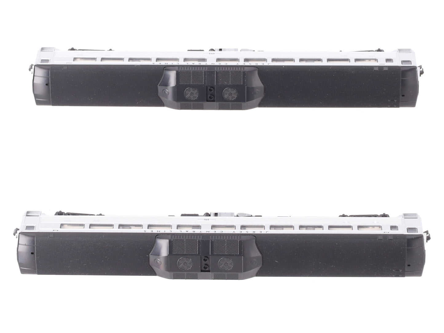 Kato 106-3016 N Scale Jersey Central Rail Diesel Car-Set G #551/552 (Set of 2) LN/Box