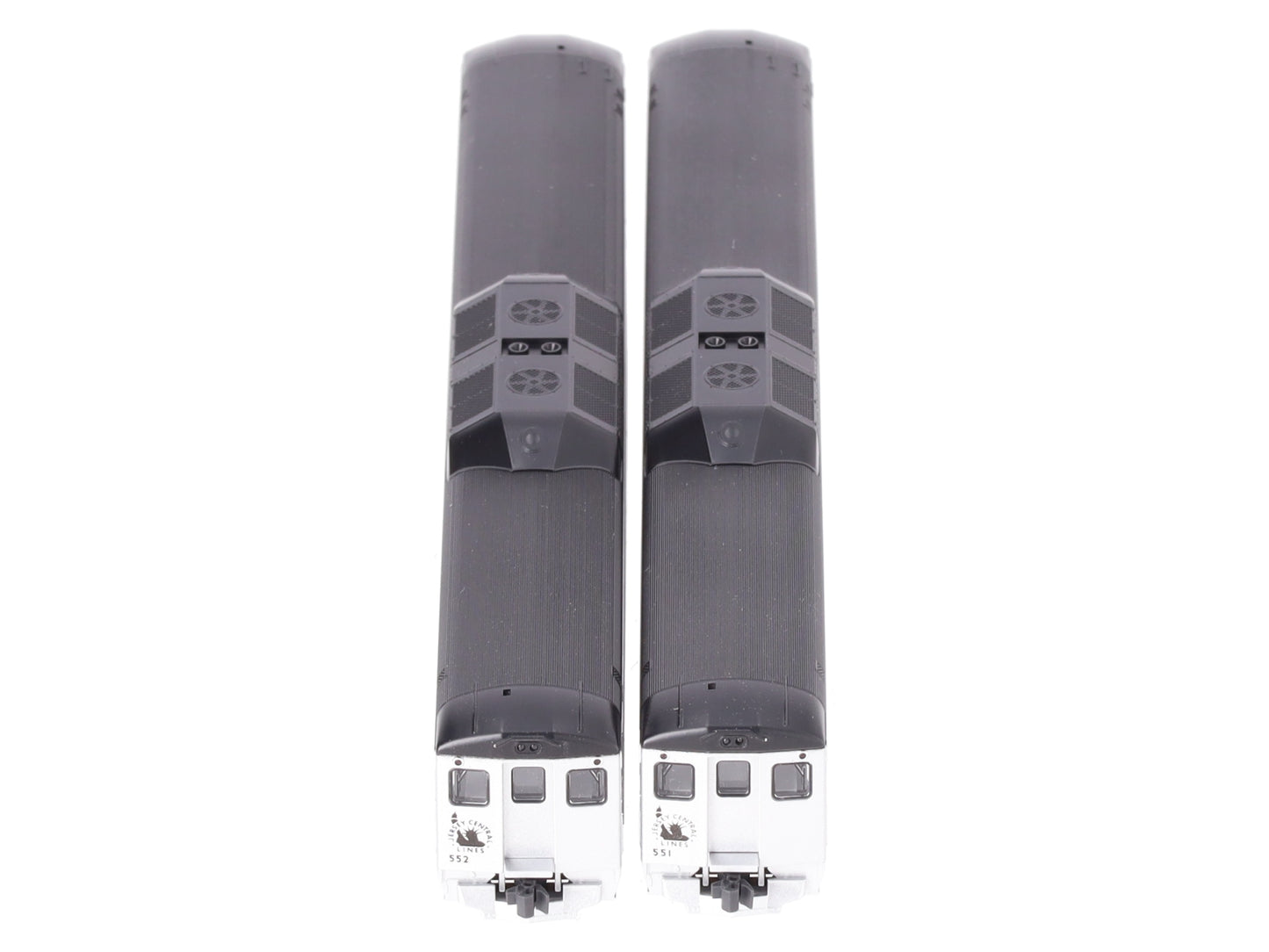 Kato 106-3016 N Scale Jersey Central Rail Diesel Car-Set G #551/552 (Set of 2) LN/Box