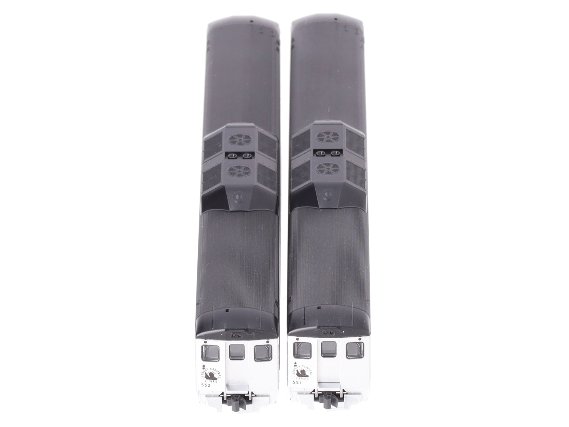 Kato 106-3016 N Scale Jersey Central Rail Diesel Car-Set G #551/552 (Set of 2) LN/Box