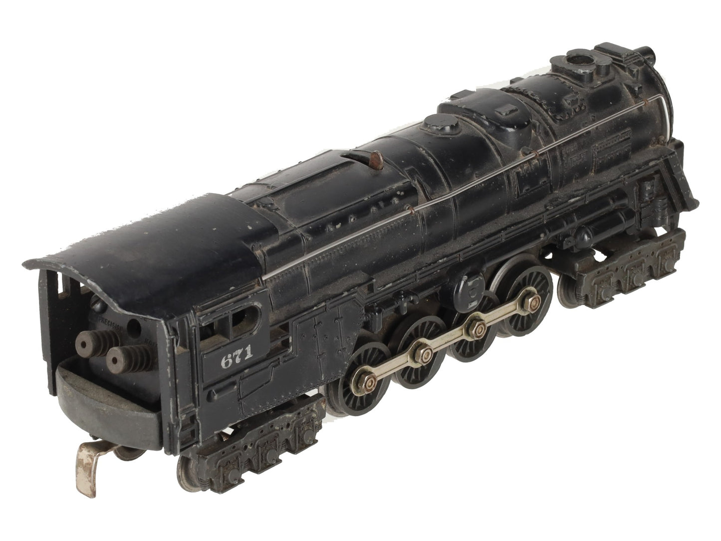 Lionel 671 Vintage O 6-8-6 Die-Cast Steam Turbine Locomotive VG