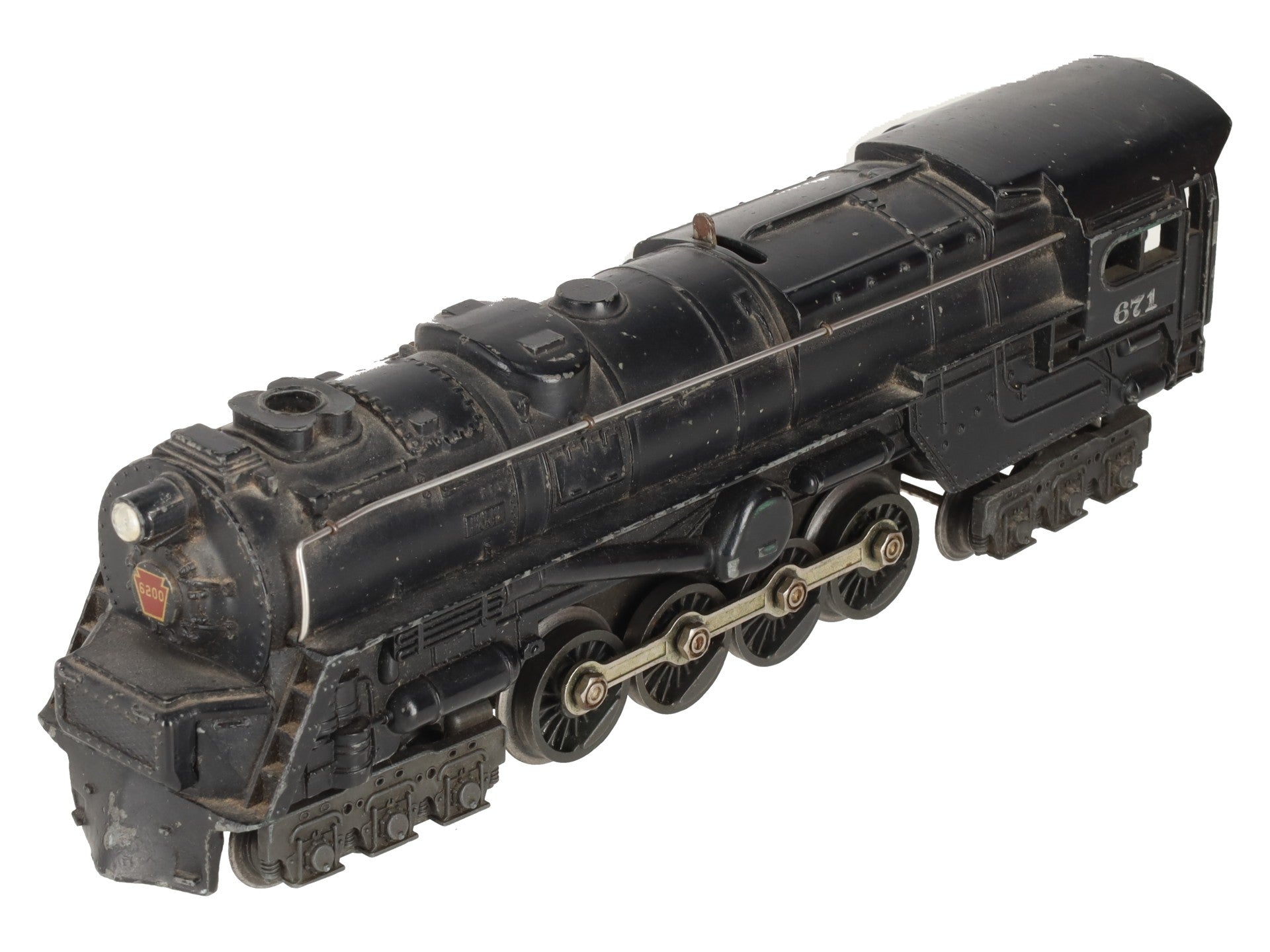Lionel 671 Vintage O 6-8-6 Die-Cast Steam Turbine Locomotive VG