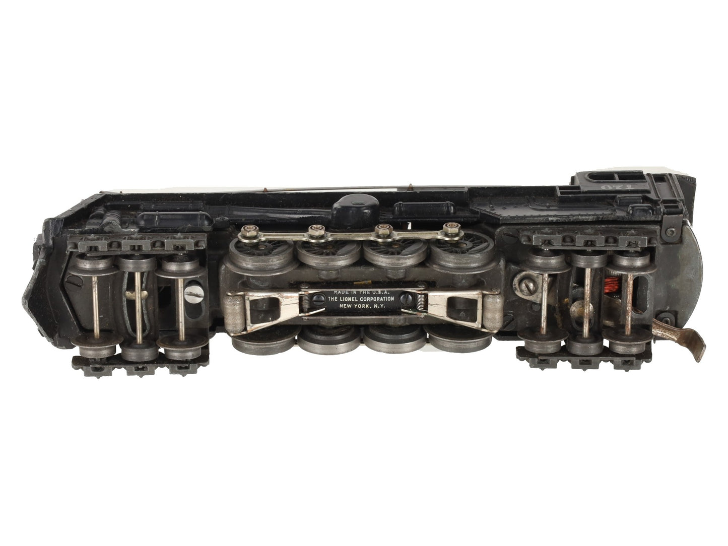 Lionel 671 Vintage O 6-8-6 Die-Cast Steam Turbine Locomotive VG