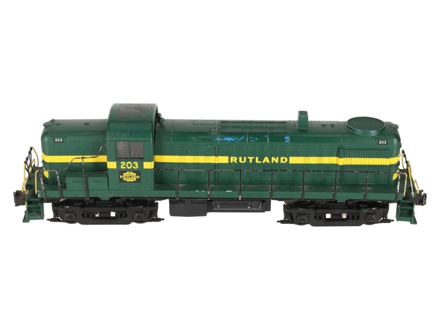 O Gauge Rutland RS3 Diesel Locomotive #203 -custom