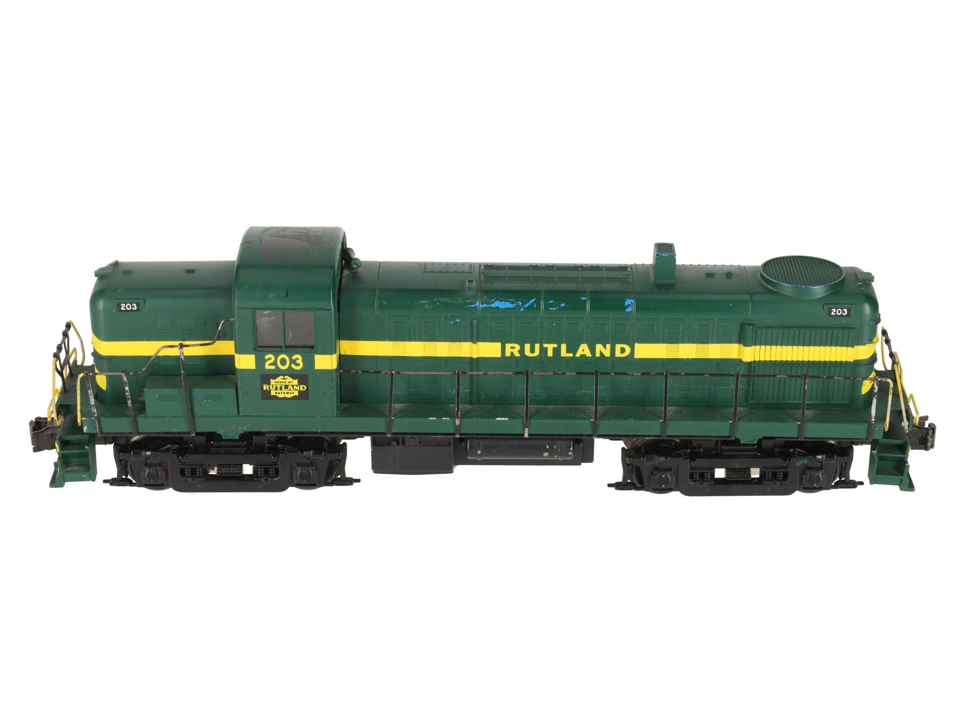 O Gauge Rutland RS3 Diesel Locomotive #203 -custom