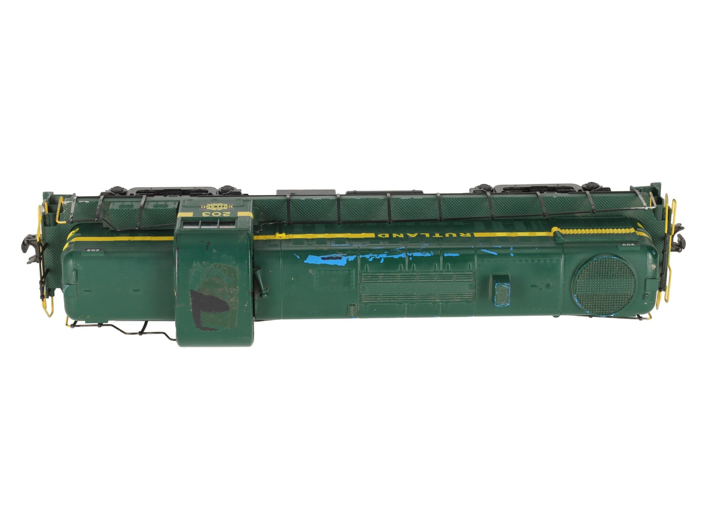 O Gauge Rutland RS3 Diesel Locomotive #203 -custom