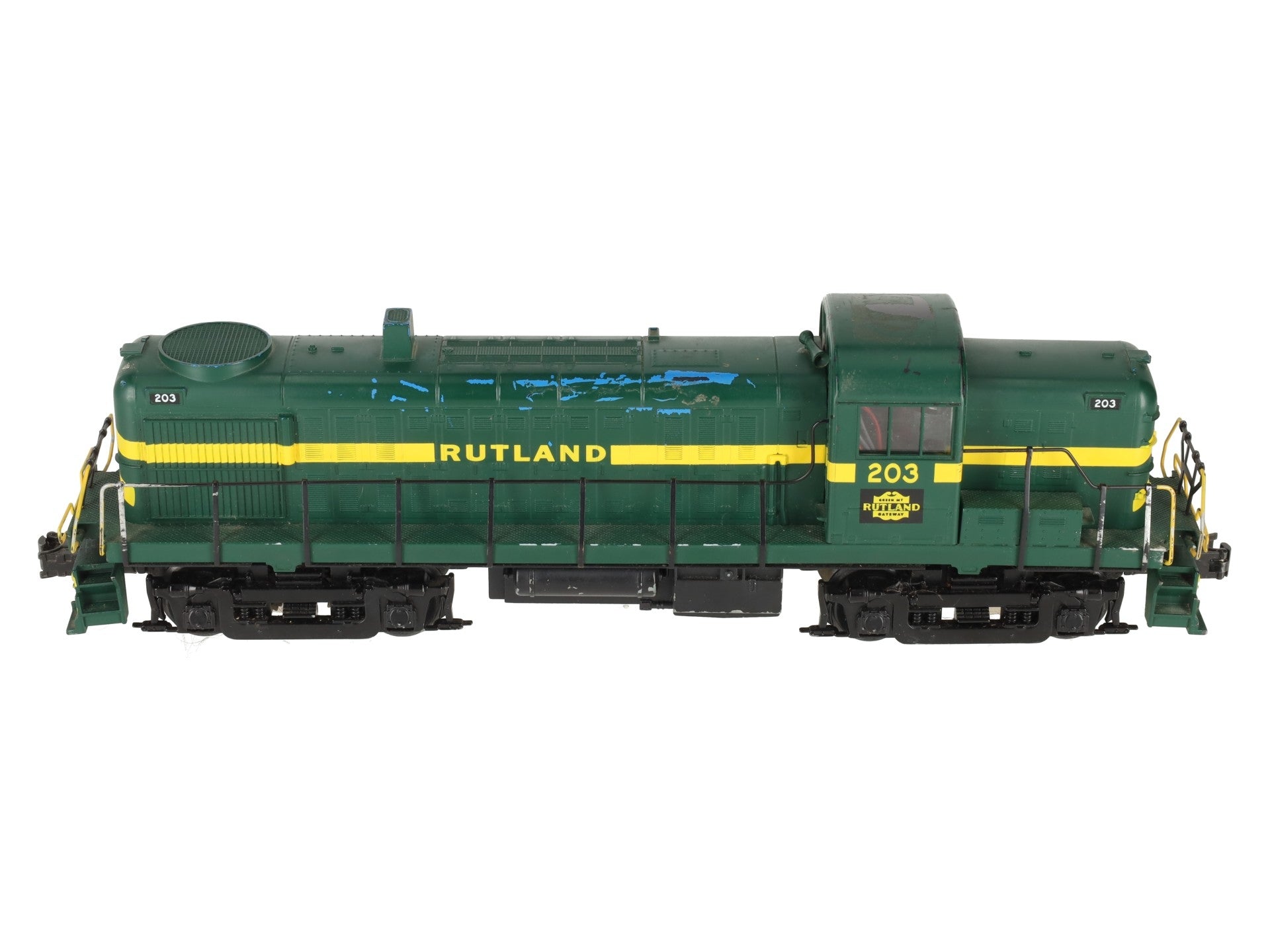 O Gauge Rutland RS3 Diesel Locomotive #203 -custom