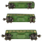 Lionel 2640S Vintage O Prewar Green/Cream Pullman Passenger Set: 2640 2640 2641 VG/Box