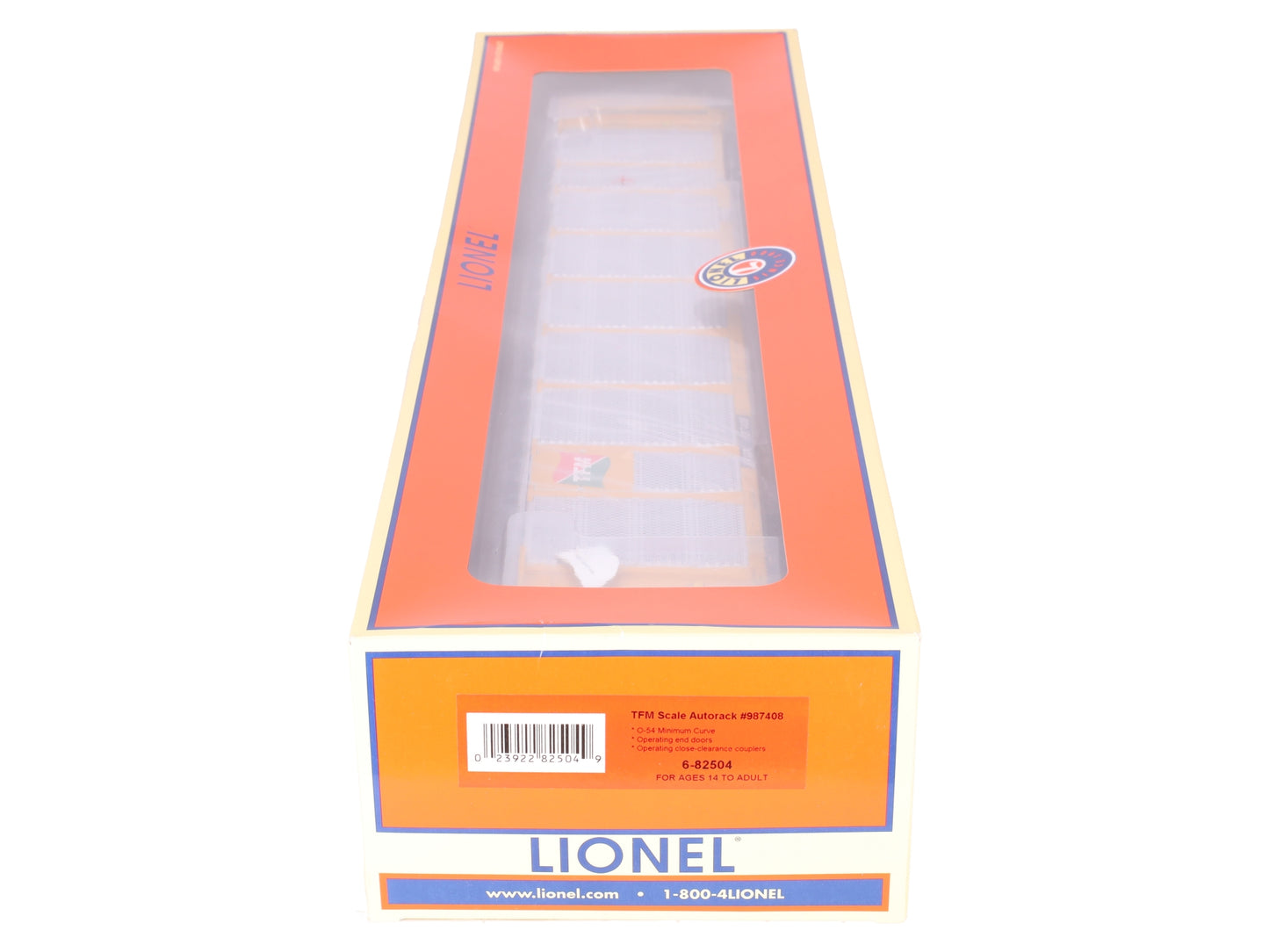 Lionel 6-82504 O Transportacion Ferroviaria Mexicano 89' Auto Carrier #987408 EX/Box