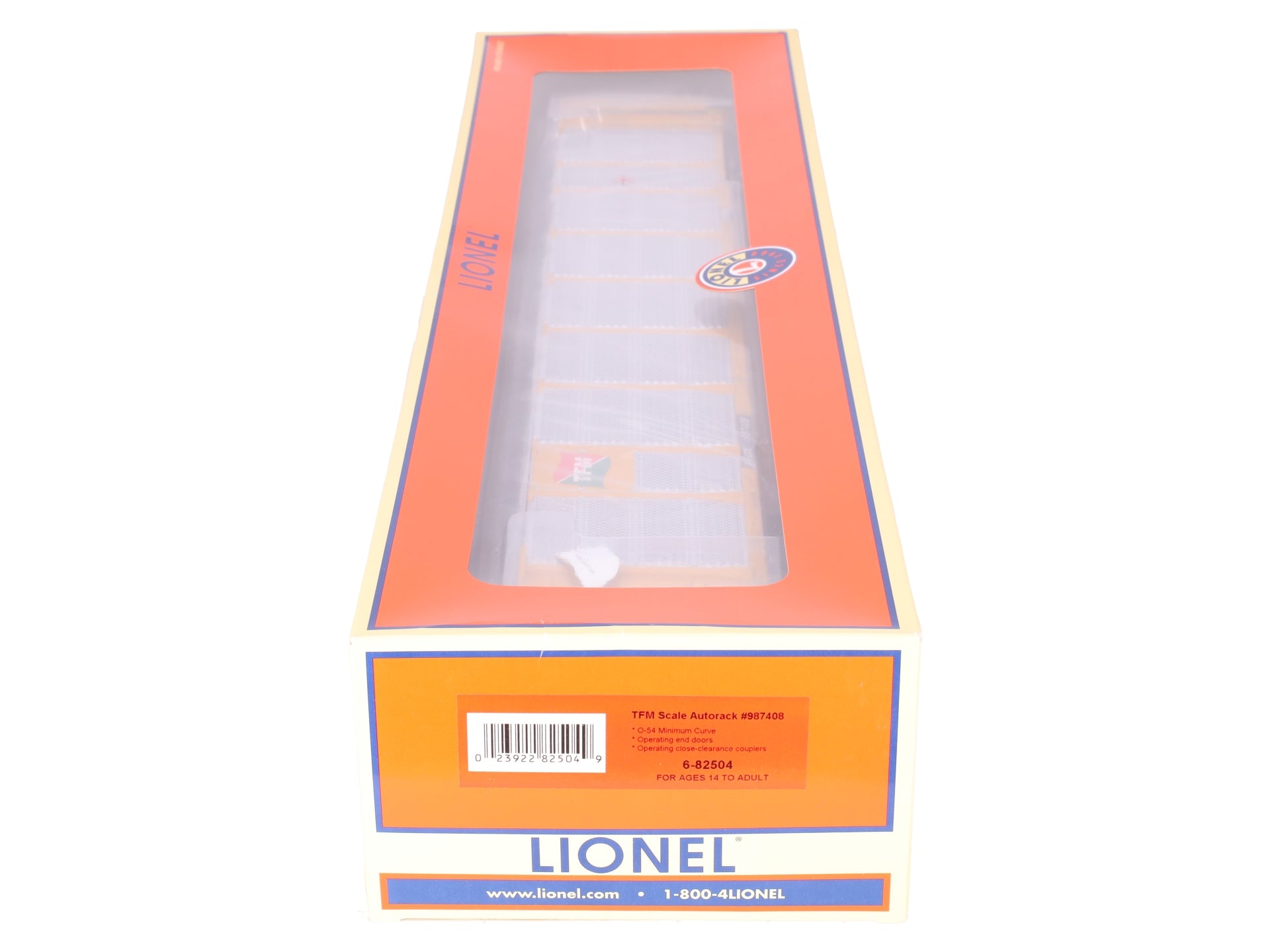 Lionel 6-82504 O Transportacion Ferroviaria Mexicano 89' Auto Carrier #987408 EX/Box