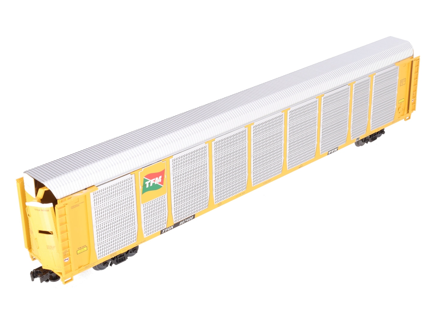 Lionel 6-82504 O Transportacion Ferroviaria Mexicano 89' Auto Carrier #987408 EX/Box