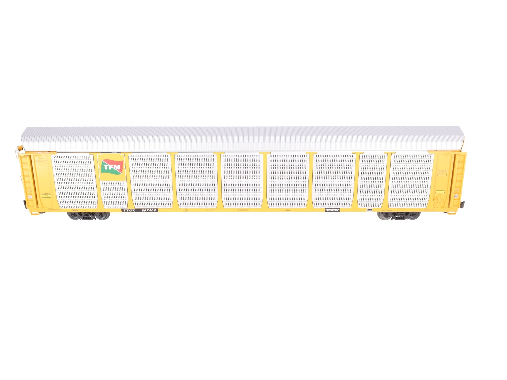 Lionel 6-82504 O Transportacion Ferroviaria Mexicano 89' Auto Carrier #987408 EX/Box