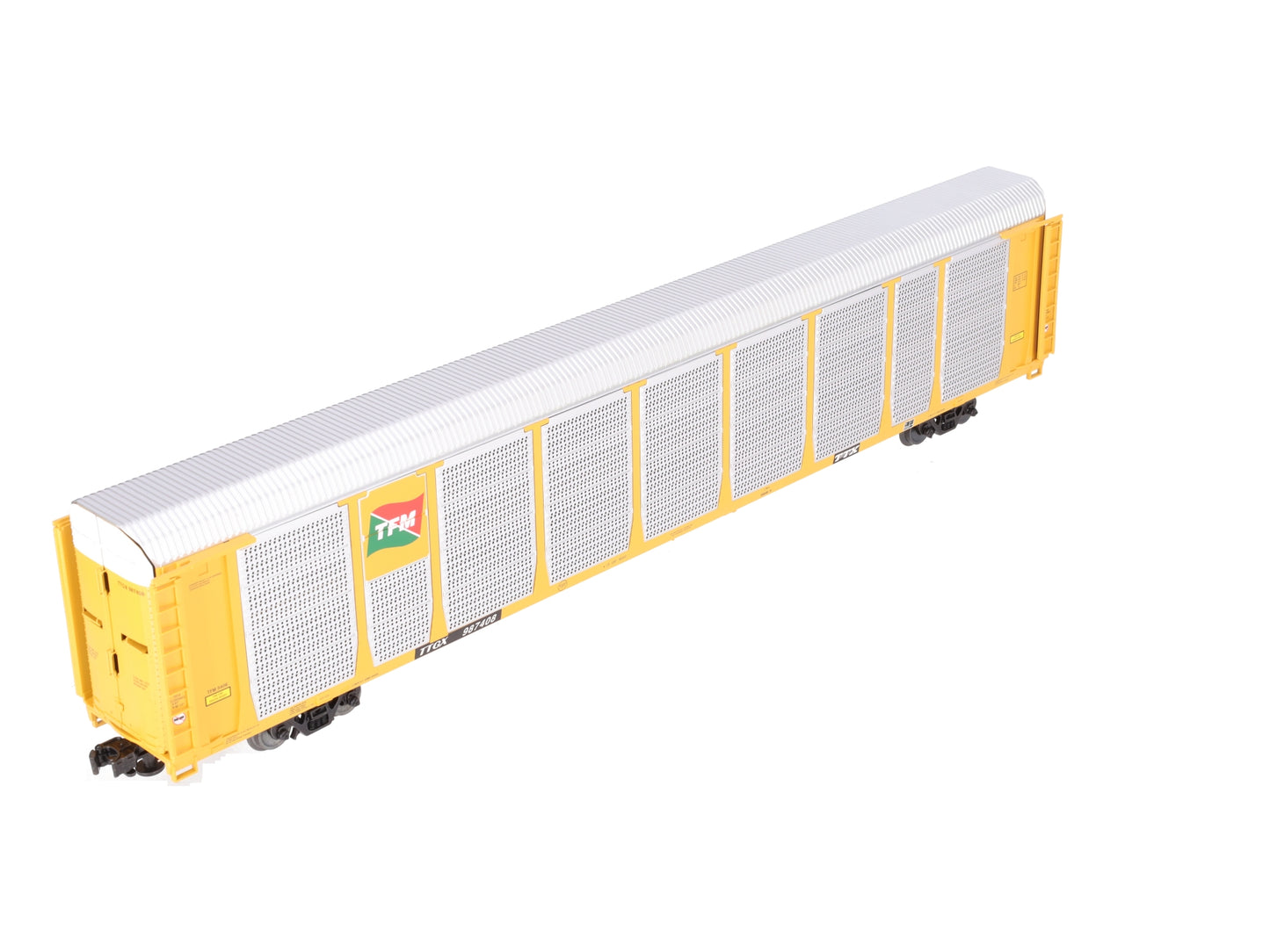 Lionel 6-82504 O Transportacion Ferroviaria Mexicano 89' Auto Carrier #987408 EX/Box