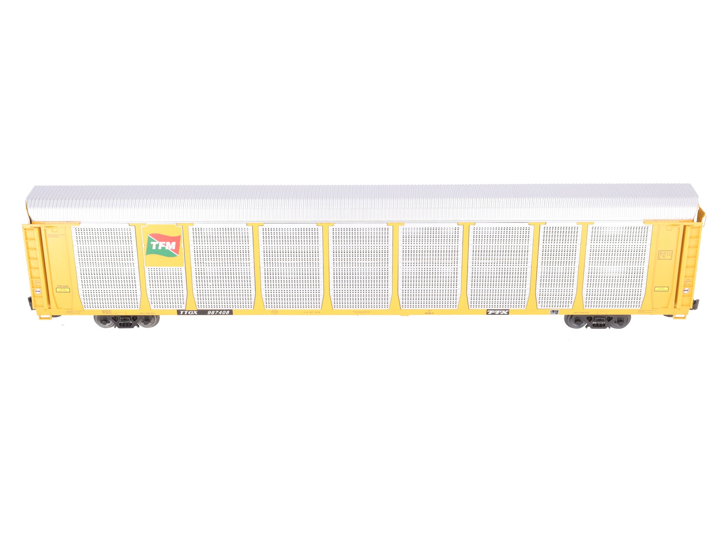 Lionel 6-82504 O Transportacion Ferroviaria Mexicano 89' Auto Carrier #987408 EX/Box