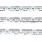 MicroAce A-0938 N Scale 203 Series 100 Sub-Series Passenger Set (Set of 6) NIB