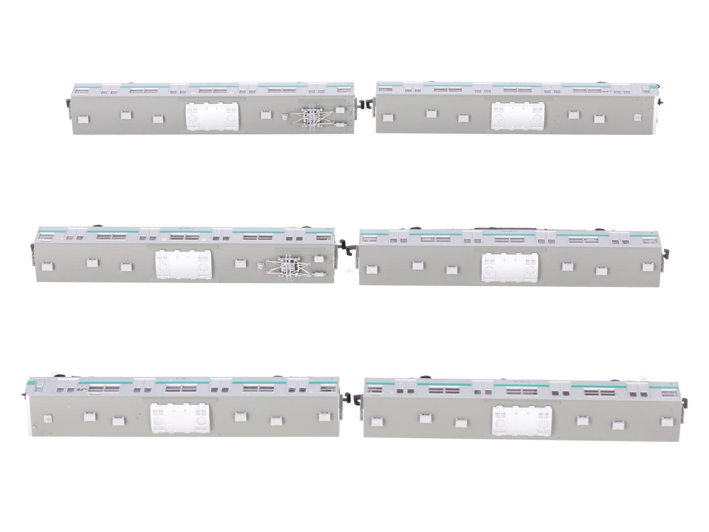 MicroAce A-0938 N Scale 203 Series 100 Sub-Series Passenger Set (Set of 6) NIB