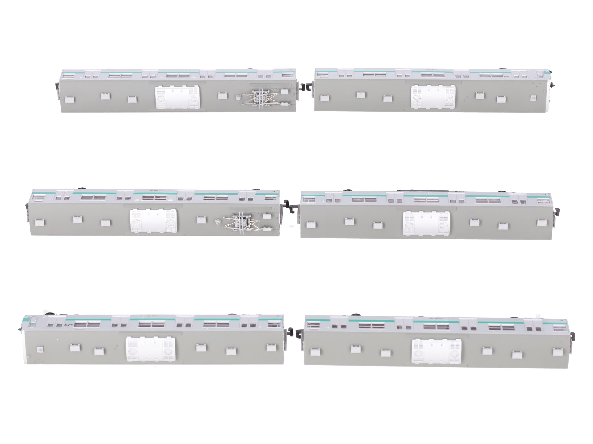 MicroAce A-0938 N Scale 203 Series 100 Sub-Series Passenger Set (Set of 6) NIB