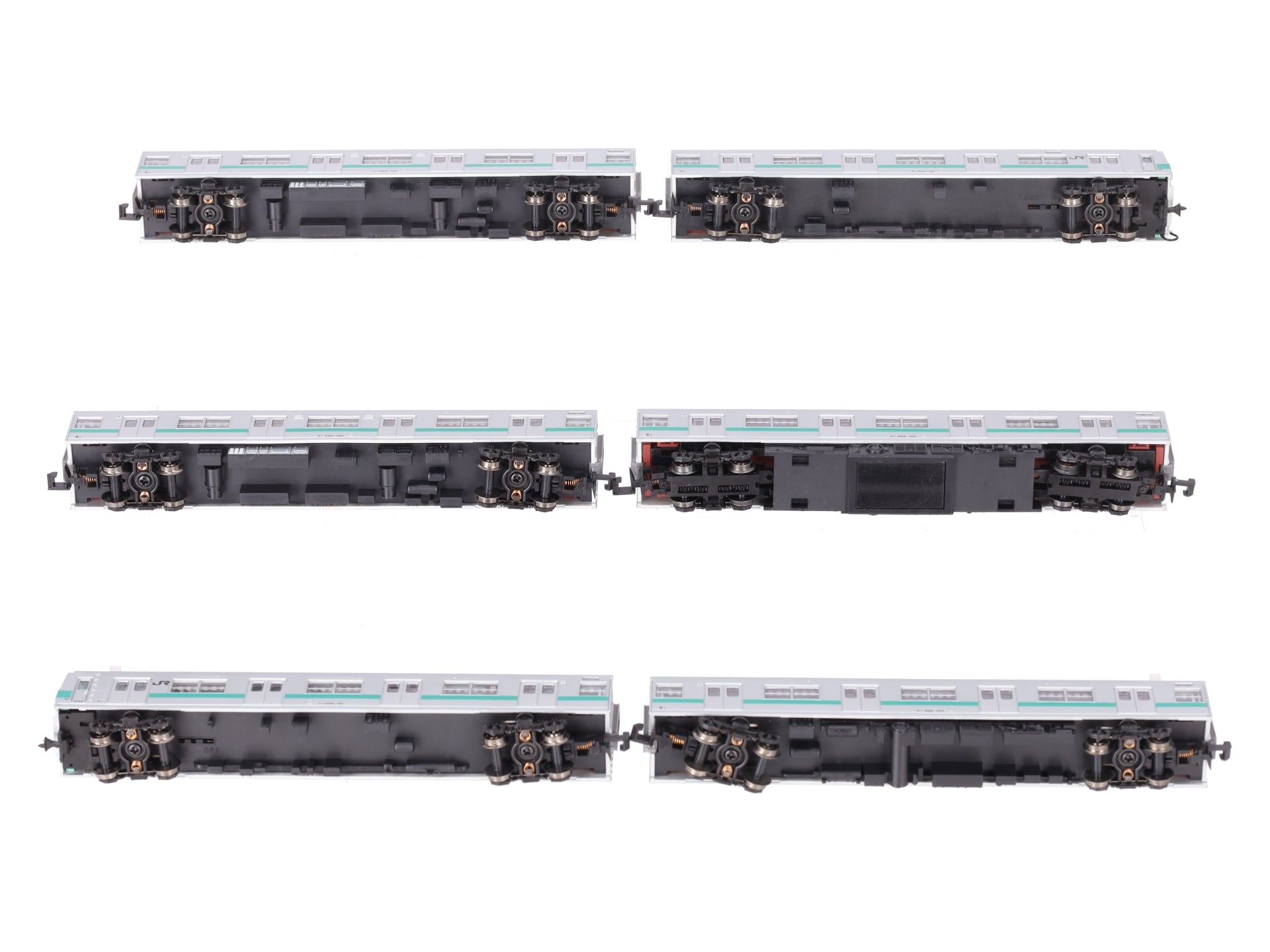 MicroAce A-0938 N Scale 203 Series 100 Sub-Series Passenger Set (Set of 6) NIB
