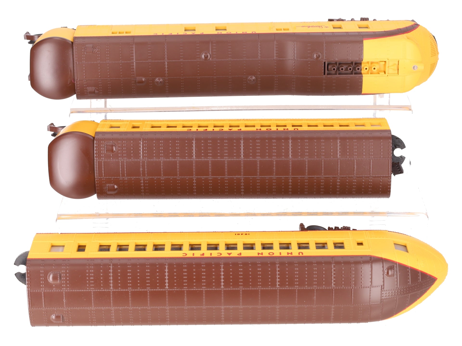 MTH 30-2197-0 Union Pacific M10000 Diesel Passenger Set w/LocoSound (Set of 3) EX/Box
