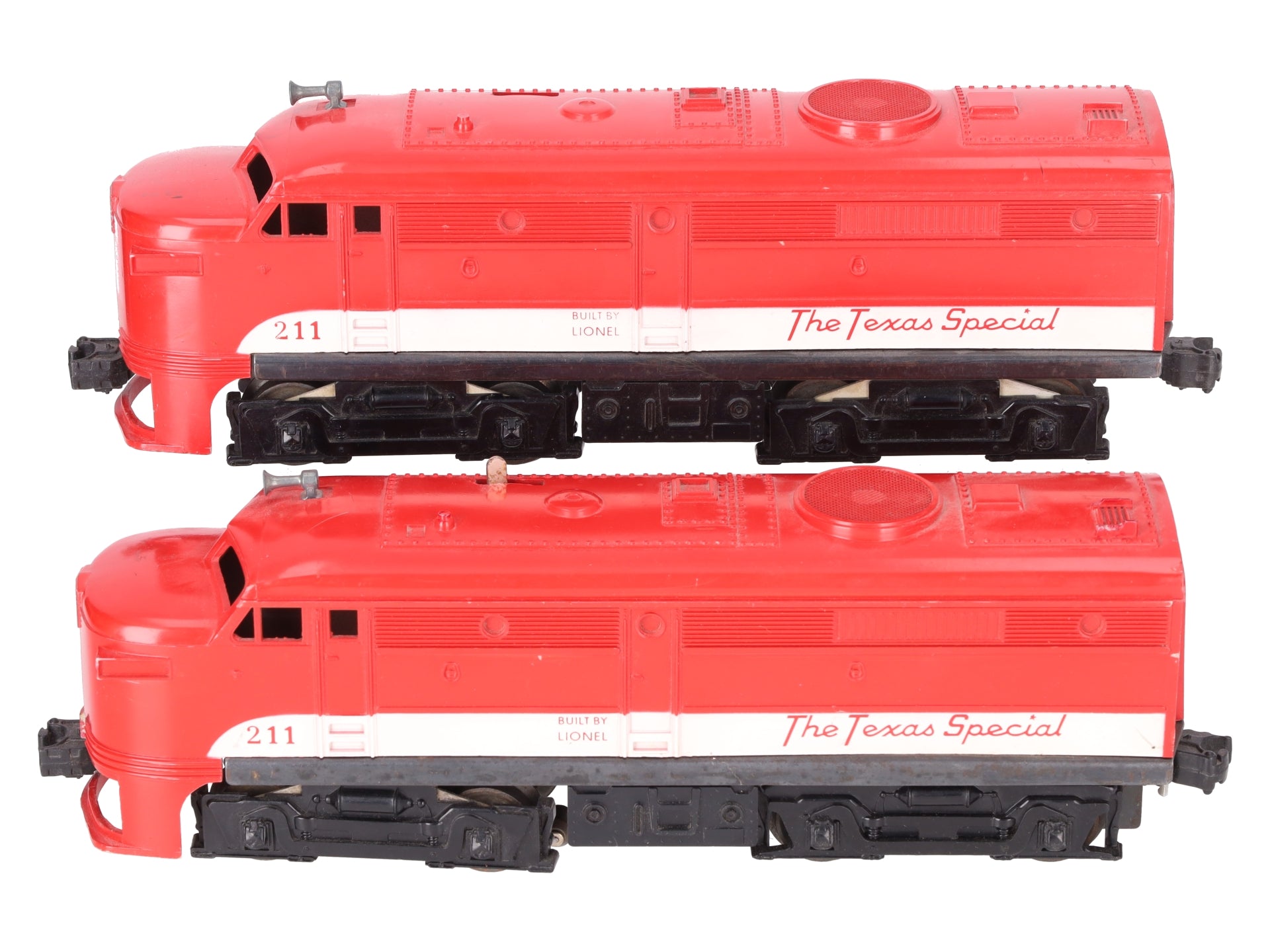 Lionel 211 Vintage O Texas Special AA Diesel Set - Custom Modified VG