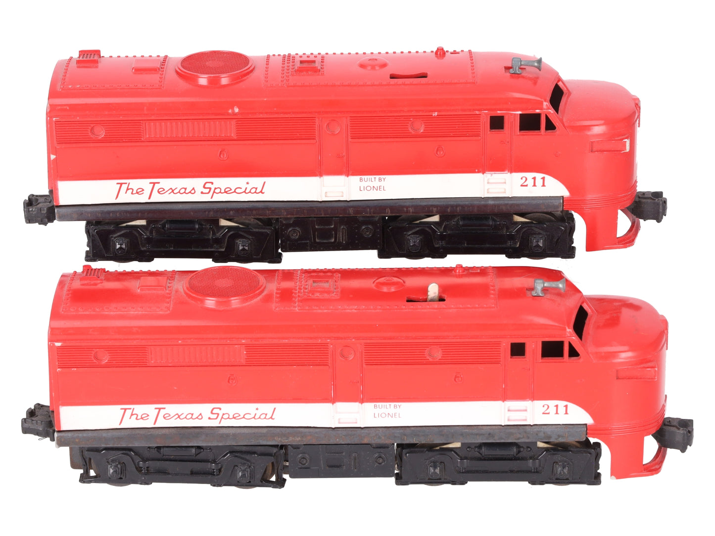 Lionel 211 Vintage O Texas Special AA Diesel Set - Custom Modified VG