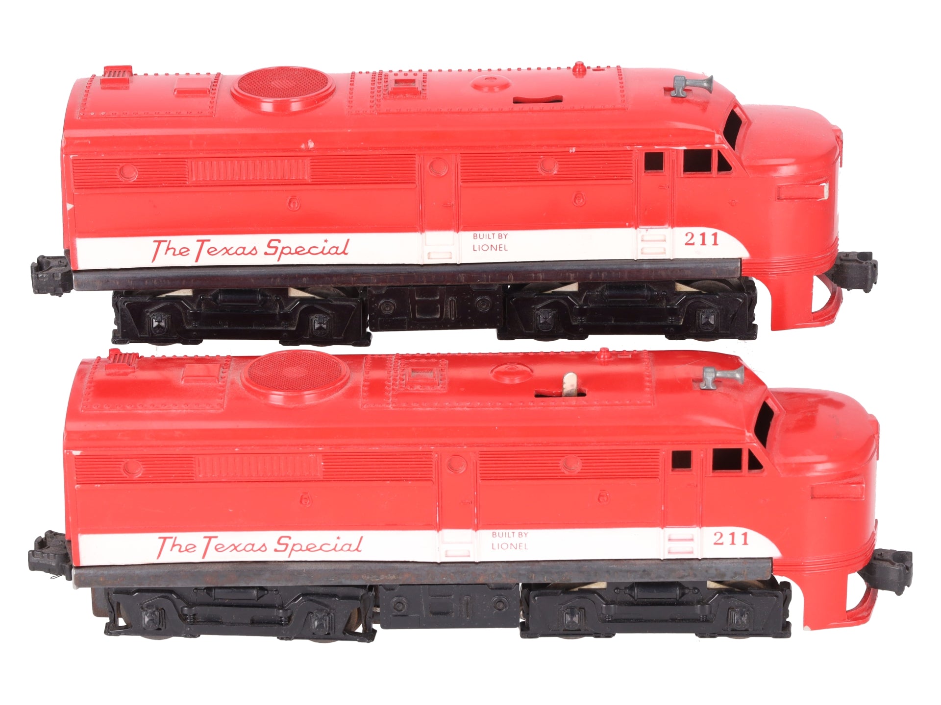 Lionel 211 Vintage O Texas Special AA Diesel Set - Custom Modified VG