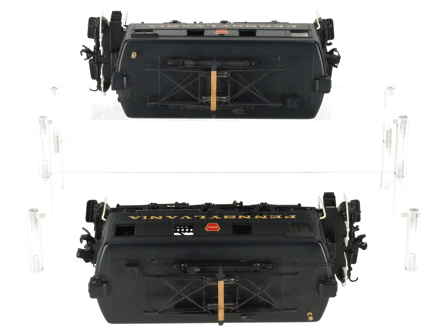 Sunset Models O Brass PRR B-1 AB Unit Electric Switchers #5684 & #5697 (2-Rail) EX/Box