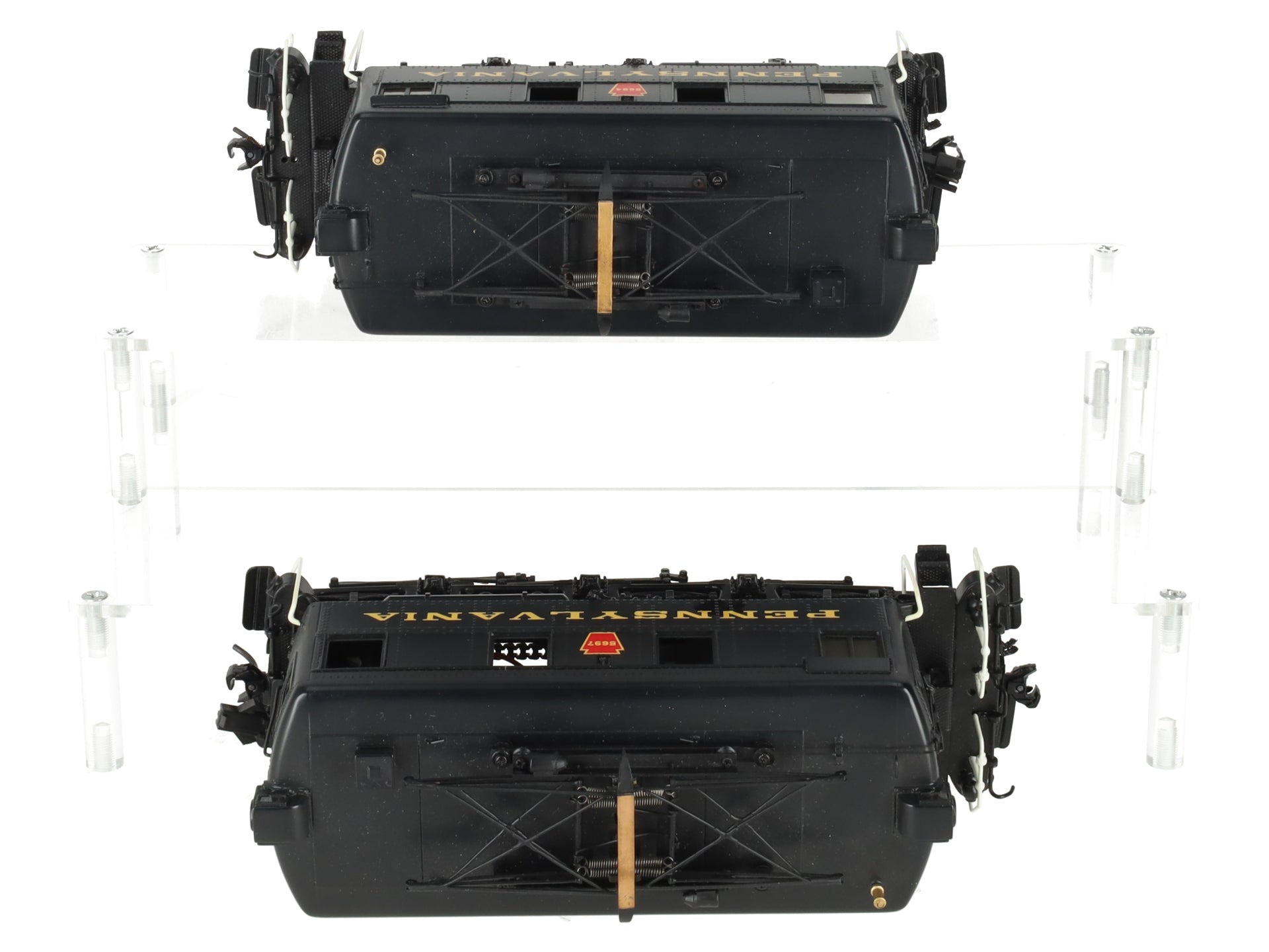 Sunset Models O Brass PRR B-1 AB Unit Electric Switchers #5684 & #5697 (2-Rail) EX/Box
