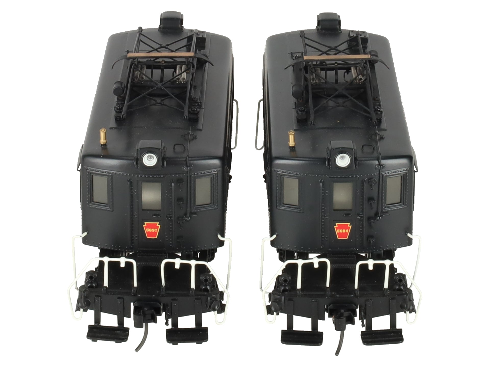 Sunset Models O Brass PRR B-1 AB Unit Electric Switchers #5684 & #5697 (2-Rail) EX/Box