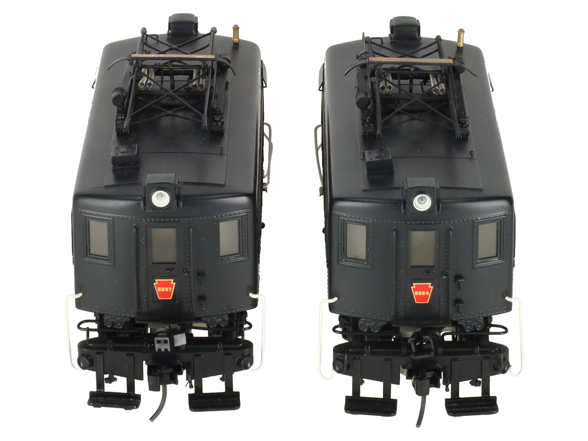 Sunset Models O Brass PRR B-1 AB Unit Electric Switchers #5684 & #5697 (2-Rail) EX/Box