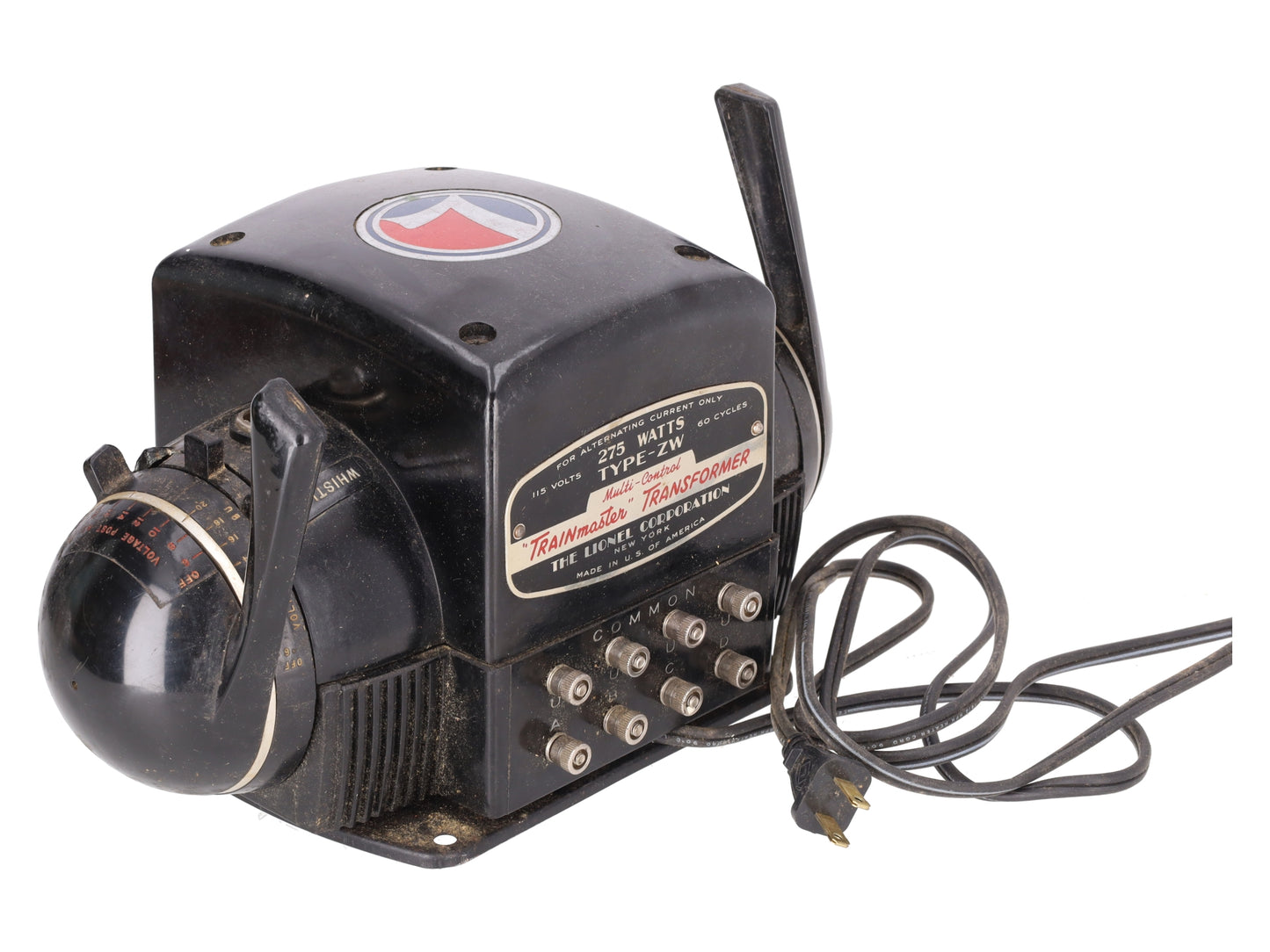 Lionel ZW Vintage O 250 Watt 4 Train Transformer with Whistle VG