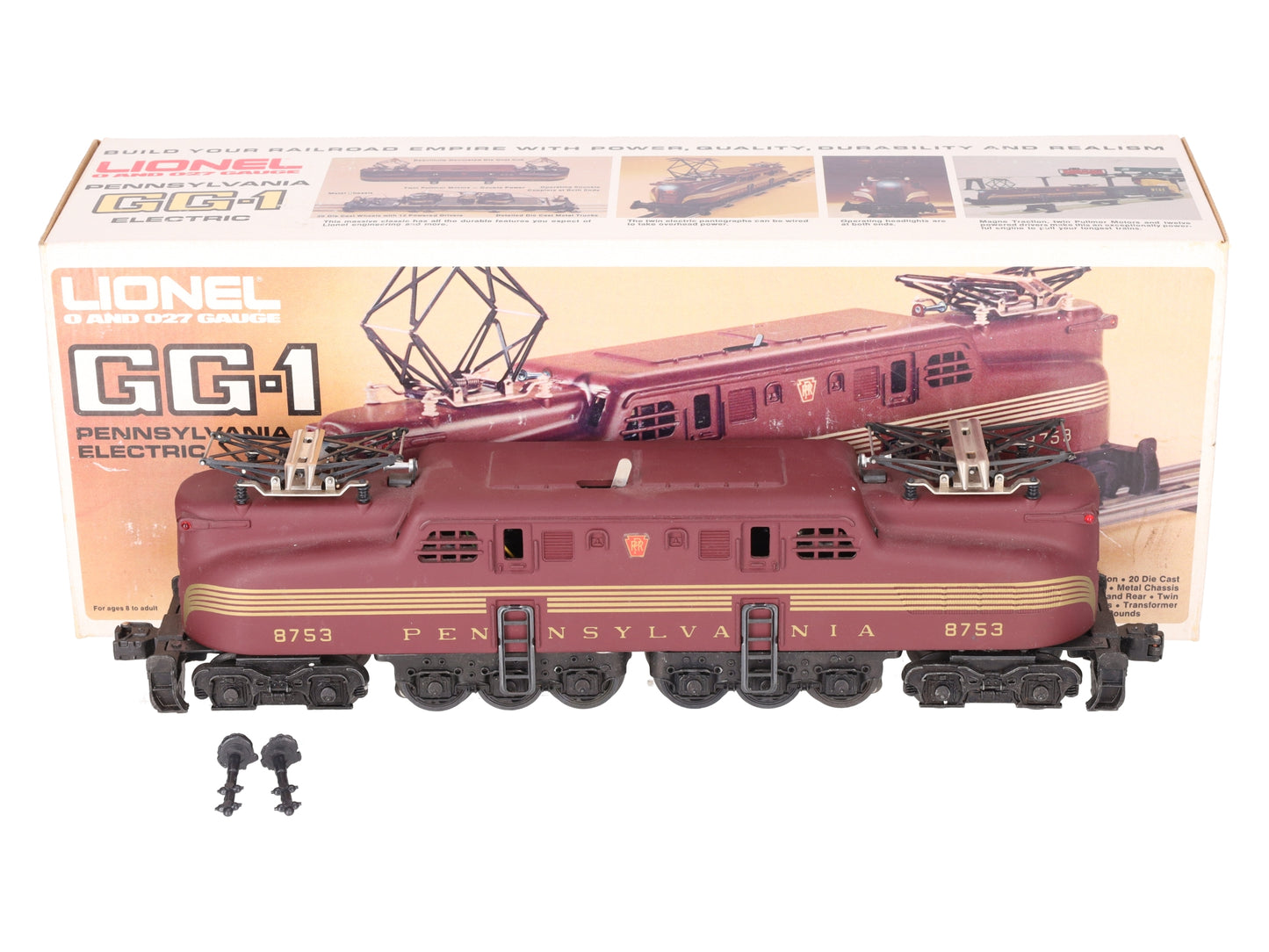 Lionel 6-8753 O Gauge Pennsylvania Railroad GG-1 Electric Locomotive #8753 EX/Box