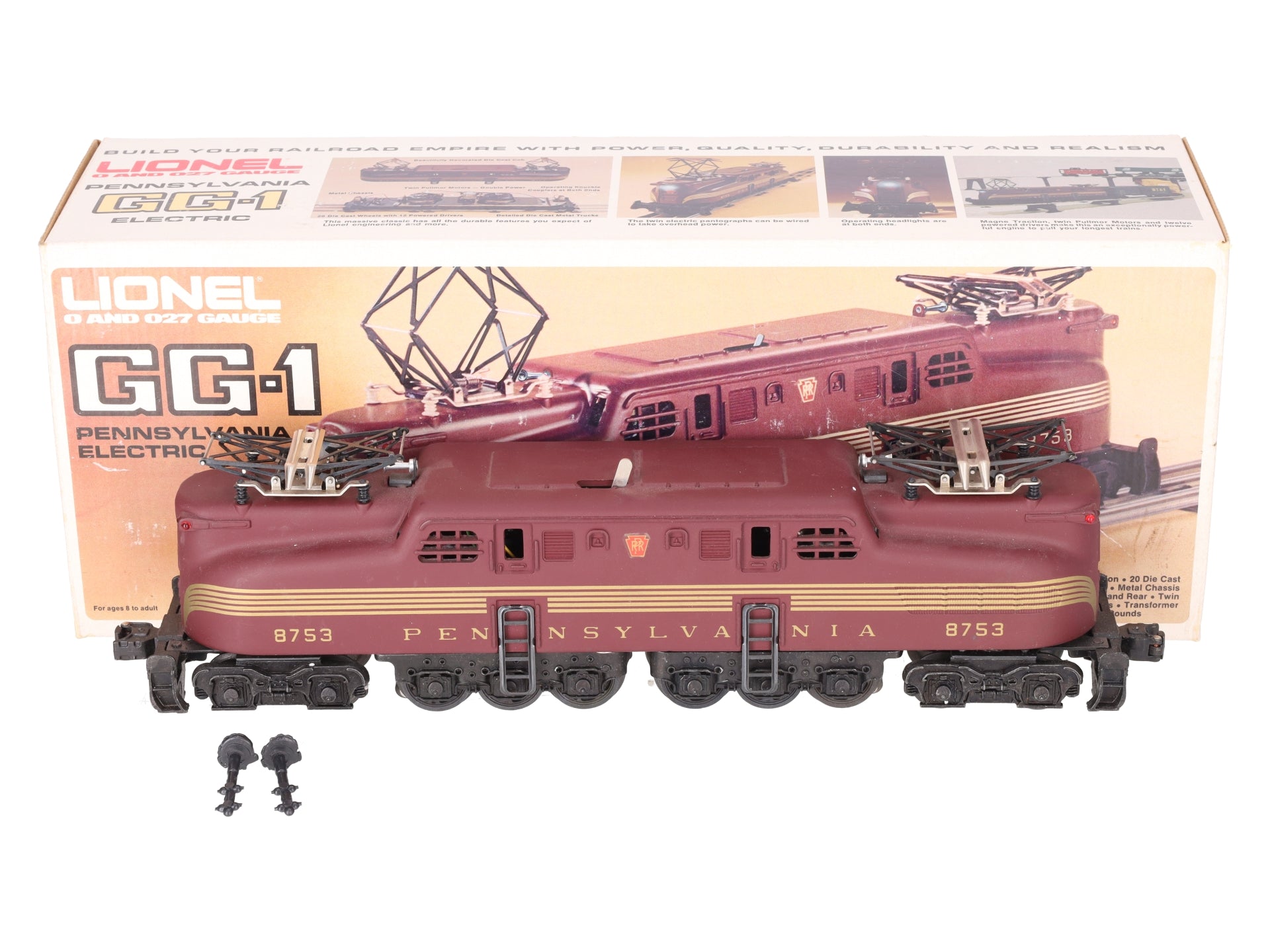 Lionel 6-8753 O Gauge Pennsylvania Railroad GG-1 Electric Locomotive #8753 EX/Box