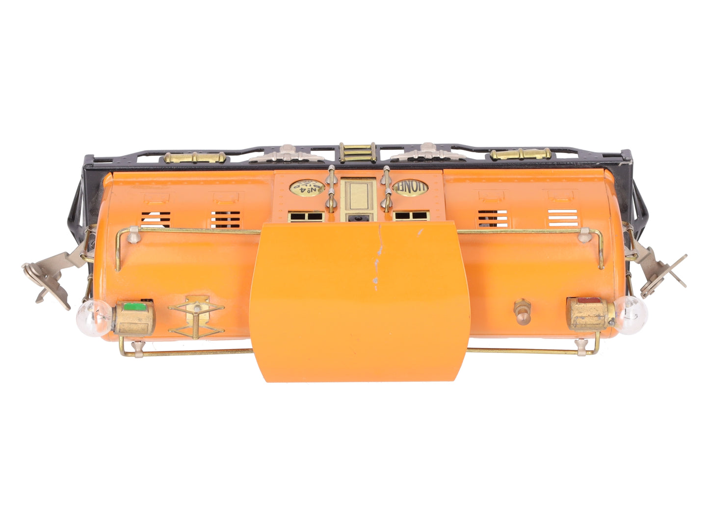 Lionel 4U Vintage O Prewar 0-4-0 Orange Bild-A-Loco